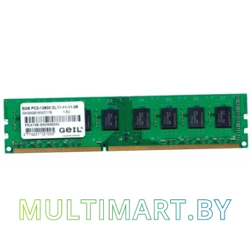 Оперативная память GeIL 8GB DDR3 PC3-12800 (GN38GB1600C11S)